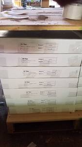 lot 112 image: 10 Cases Karndean Vinyl Tile 16 x 16 - Design LST03