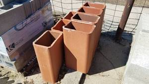 lot 126 image: (7)  Clay Chimney Pipe