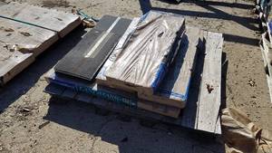 lot 136 image: 3 Bundles Certainteed Landmark Birchwood Shingles  4 Packs of Ridge Cap