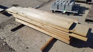 lot 149 image: Pallet Lot of 21 Assorted Length 2x12 , 2x10 and 2x8 Boards