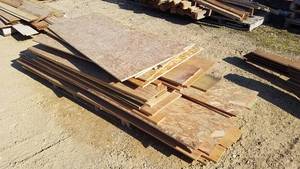 lot 151 image: Pallet lot of Assorted Plywood and Chipboard