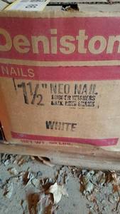 lot 86 image: 50 LB Box 1-12 Neo-Nails w Rubber Washer