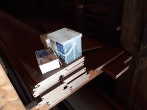 lot 145 image: Lot of Composite Hidden Fastener Decking - Brown