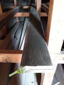 lot 155 image: (3) 16 Evergrain Composite 1x6 Green Planks