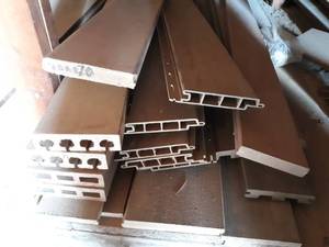 lot 156 image: Lot of Various Styles and Sizes of Composite Decking
