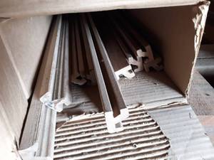lot 163 image: Lot of Composite Brown Deck Starter Strips