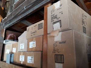 lot 166 image: Inventory of Certainteed Form-a-Drain 6 Couplers