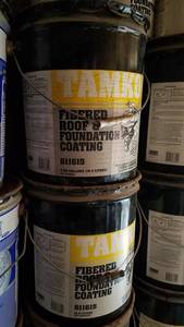 lot 201 image: (2) 5 Gallon Buckets of Fibered RoofFoundation Coating