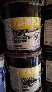 lot 204 image: (2) 5 Gallon Buckets of Fibered RoofFoundation Coating