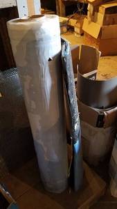 lot 221 image: Rolls of Rubber Barrier