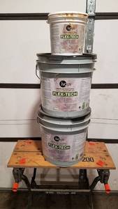 lot 232 image: Flex-Tech Fiberglass Sheet Vinyl Adhesive