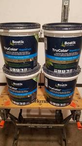 lot 233 image: Bostik Tru-Color Tile Grout - Char Black