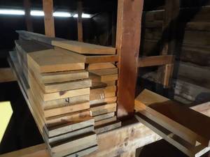 lot 239 image: Large Lot of 1x6 Pine Boards