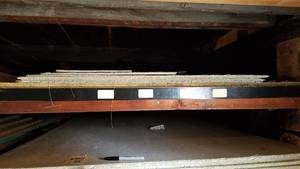 lot 252 image: (4) 14 Cement Board Sheets  2 partial