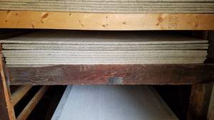 lot 254 image: (9) 58 Cement Board Sheets
