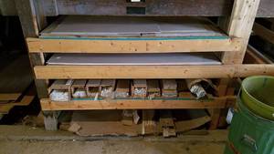 lot 263 image: Inventotry of Fiberglass Bead Board and Channels