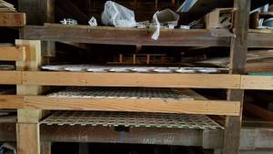 lot 264 image: Inventory of Vinyl Lazttice Boards and Channels