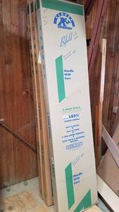 lot 381 image: 2-Door Bi-Fold Door Kit - OAK