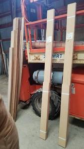 lot 405 image: Bi-Fold Door Jamb Trim - 36 - Mahogany