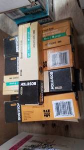 lot 430 image: 19 Boxes Bostitch BT1300 Finish Brad Nails
