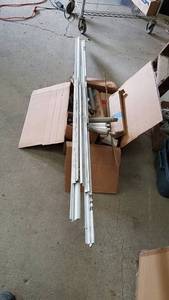 lot 449 image: Large Lot of Storm Door Frames and Parts
