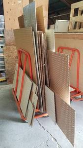 lot 450 image: Huge Lot of Pegboard