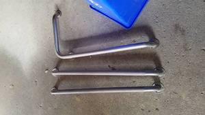 lot 452 image: Set of 3 Handicap Stainless Steel Grap Bars