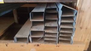 lot 269 image: (26) 1-14 x 3-34 x 120 Metal Studs and (10) 2 x 3-34 x 120
