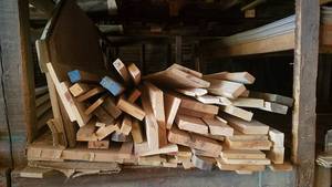 lot 461 image: Shelf Lot of Assorted Pine Boards