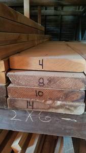 lot 470 image: 2x10 Cedar Boards