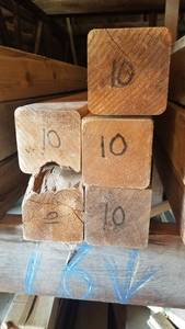 lot 474 image: 4x4 Cedar Posts