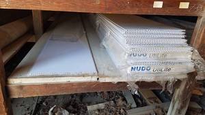 lot 485 image: NUDO UtiLite Plastic Wall   Ceiling Panels - 16 Wide