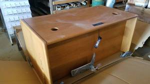 lot 508 image: New Martin Wood Desk - Damaged in Shipping