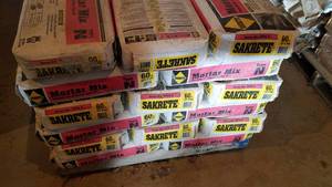 lot 512 image: (10) 60 LB Sakrete Type N Mortar Mix
