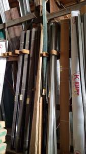 lot 531 image: 20 Pieces Green Steel Assorted Drip Edge