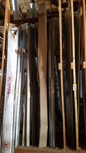 lot 544 image: 74 Brown Steel Drip Edge