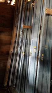 lot 555 image: (49) Galvanized Steel Siding Tops and Bottoms