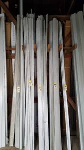 lot 567 image: (3) 2x6 Wraps , (4) Fascia Under Eave Starter , (8) 3 Angle Flashing and (10) 2 Angle Flashing
