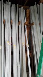lot 568 image: (15) White Bottom Closure , (11) White Top Framing Closure