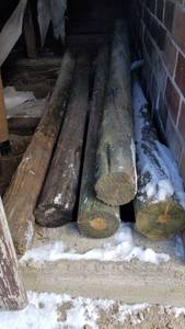 lot 615 image: 6 Diameter Posts - Various Conditions