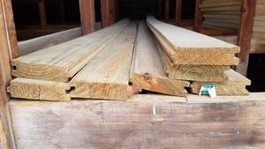 lot 617 image: (7) 5 x 1-12 Tongue and Groove