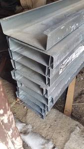 lot 619 image: (17) 20 x 6 x 1-12 Steel Studs  Floor Joist