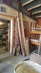 lot 276 image: Large Lot of Lumber, Trim, Acrylic Sheet and More