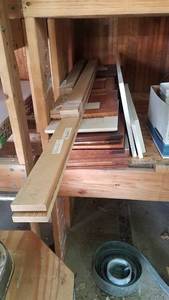 lot 287 image: Large Lot of Display Cabinet Doors and More