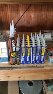 lot 289 image: Large Lot 35  Henry Caulking Products