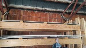 lot 285 image: (2) Sheets 14 4x8 Sheetrock