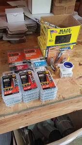 lot 291 image: Lot of Screws, Air Compressor Fittings and More