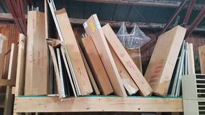 lot 315 image: Huge Inventory of Window Screens and Window Cross Pieces