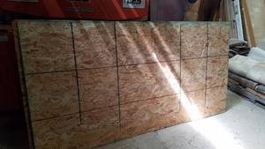 lot 340 image: (5) Sheets of 12 OSB Board
