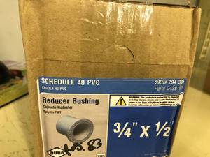 Schedule 40 PVC, Reducing Bushing